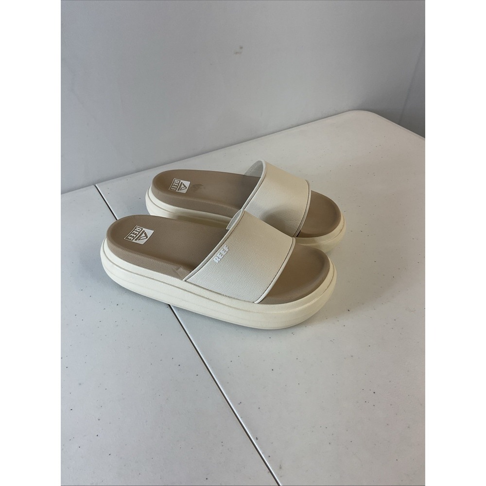Reef Women's Cushion‎ Bondi Bay Slide Sandal Vintage/Oasis Size 9 Beach Casual